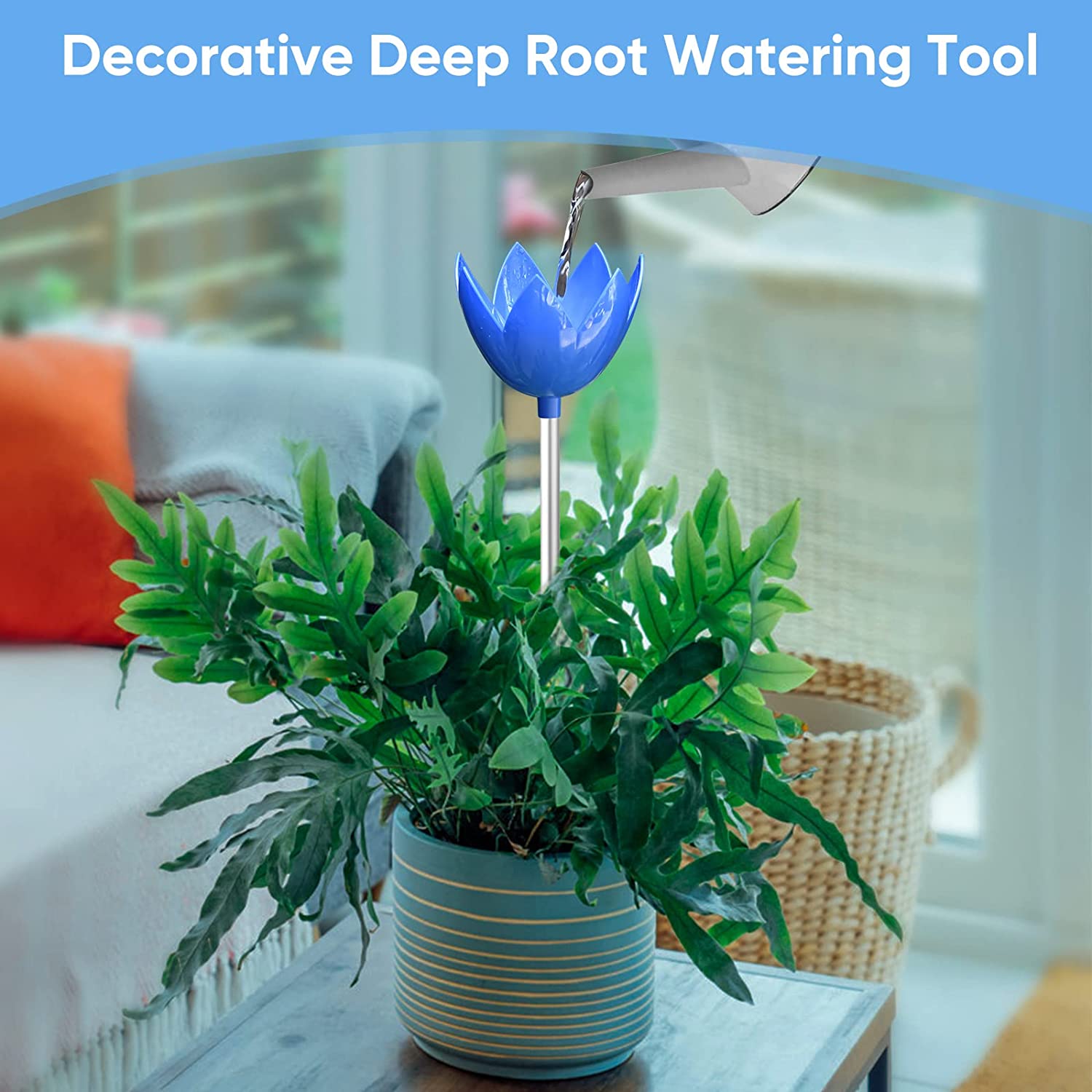 Decorative Deep Root Watering Tool,Root Watering Spike DACK Root Waterer for Gardeners,Ideal for Efficiently Watering Your Tree Garden Patio Container