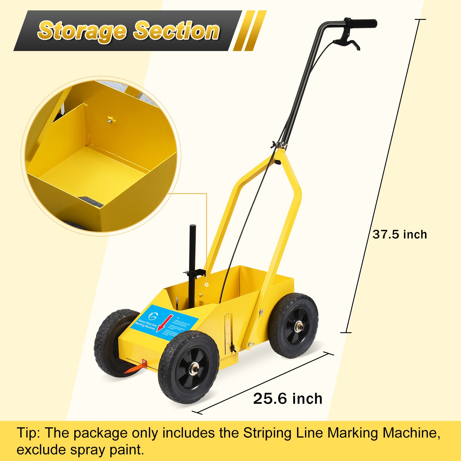 Parking Lot Paint Striping Liner Model 250 Electric Paint Striping Machine Parking Lot Paint Striping Liner Model 250 Electric Paint Striping Machine