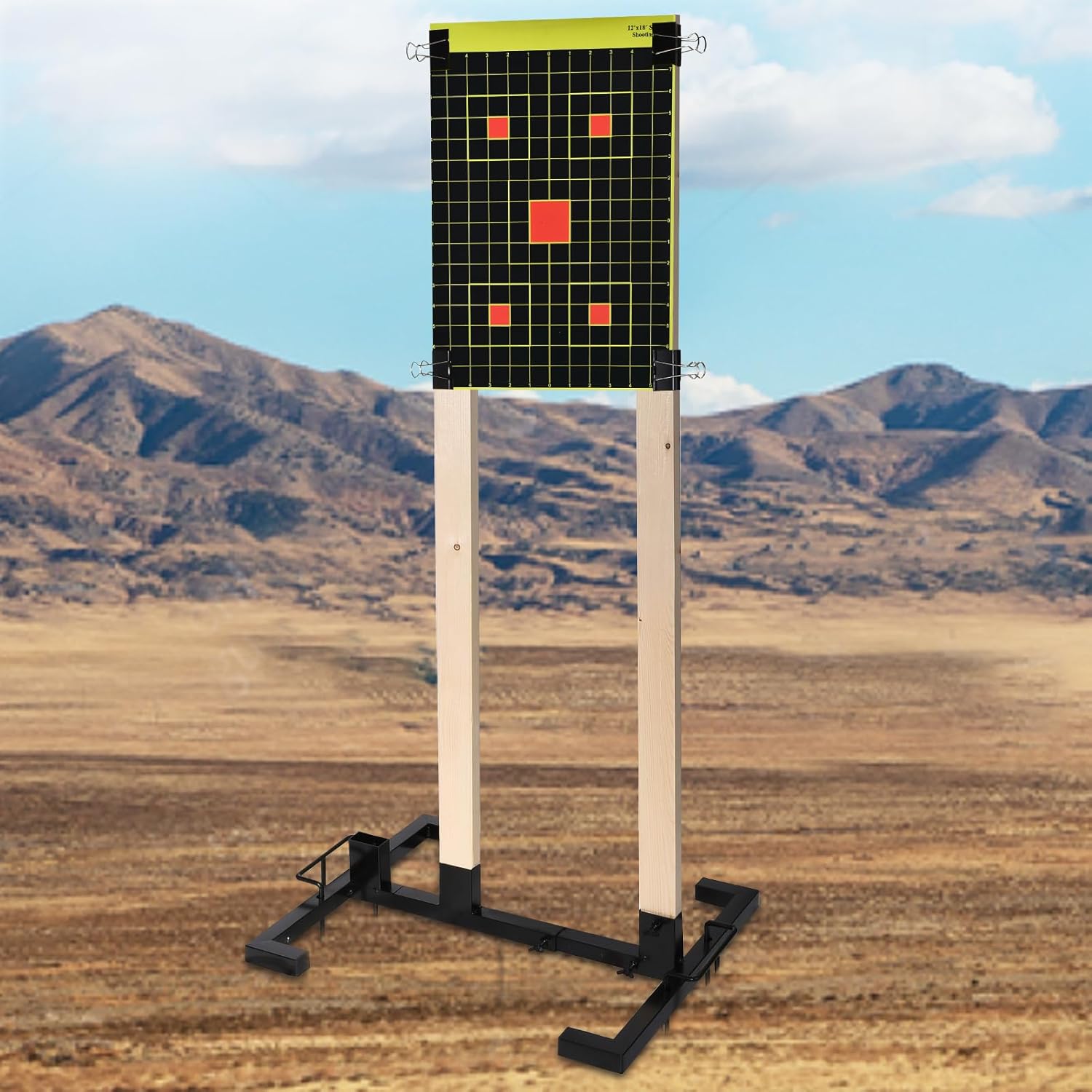 Target Base Stand GADFISH Adjustable Shooting Target Stand Base for Outdoor Paper Shooti ...