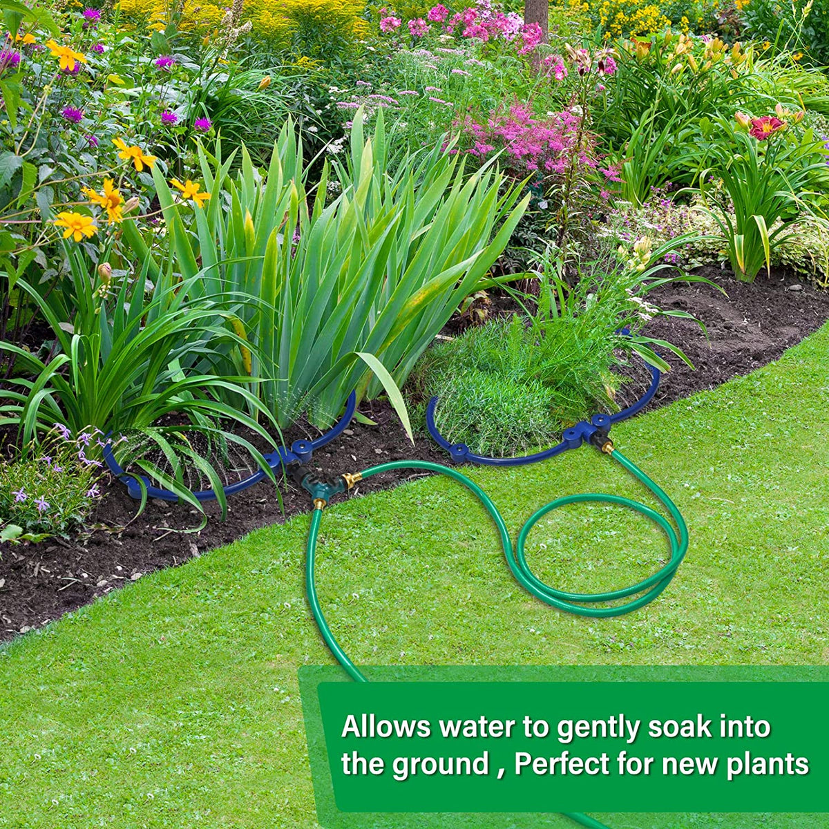 Sprinkler Tree ZZM 360°Tree Water System Tree Watering Ring Circle Sprinkler and Irri ...