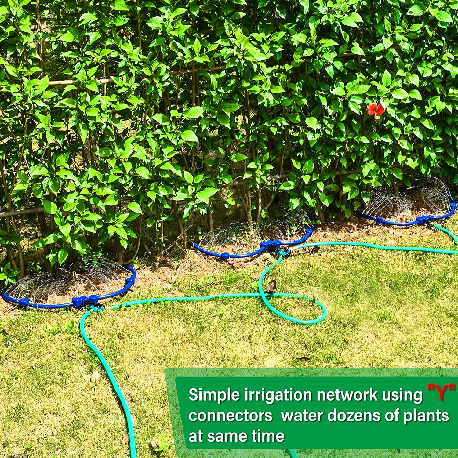 Sprinkler Tree ZZM 360°Tree Water System Tree Watering Ring Circle Sprinkler and Irri ...
