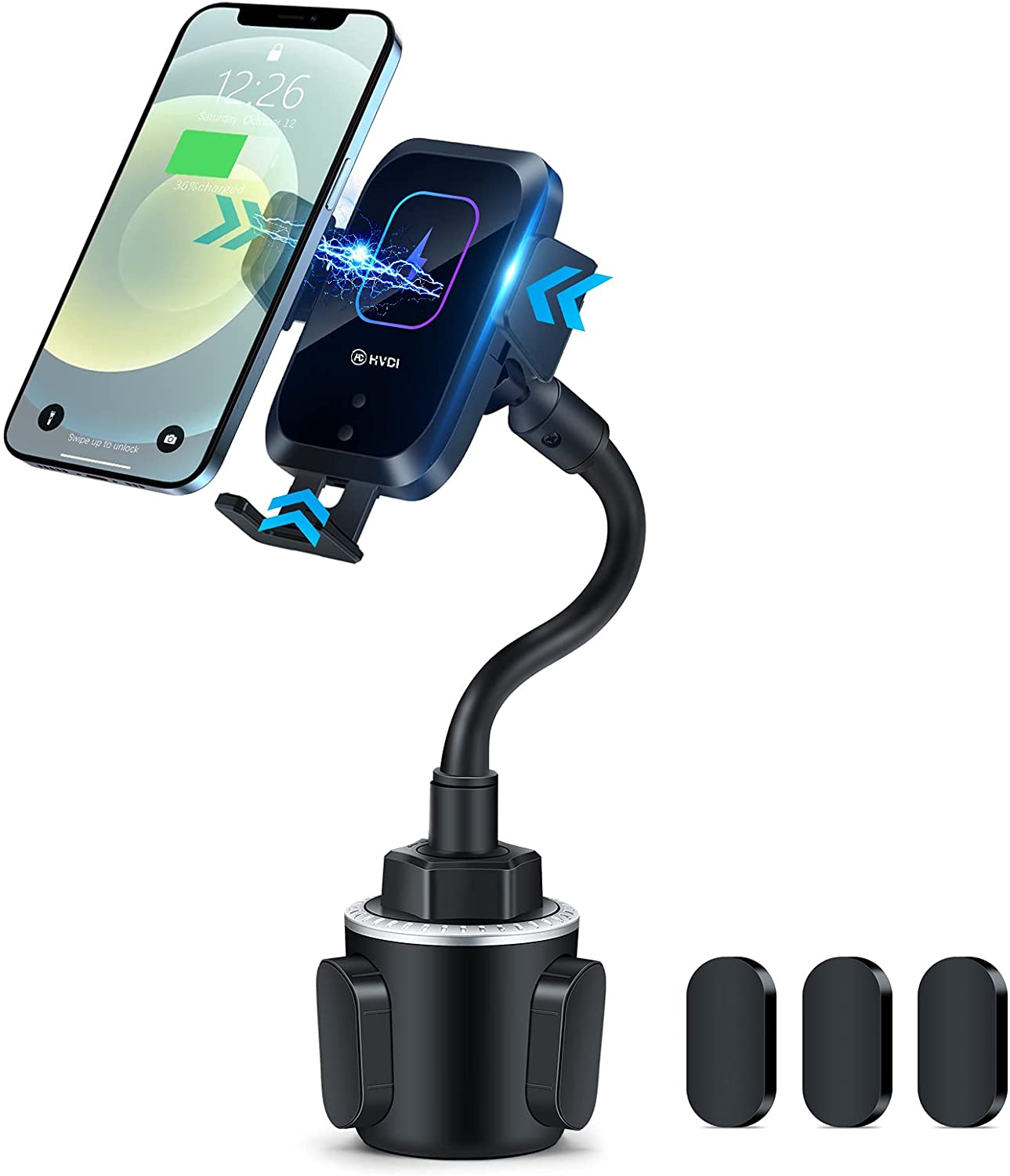 iOttie's Auto Sense cup holder Qi charging car phone mount hits new low at  $40.50 (32% off)
